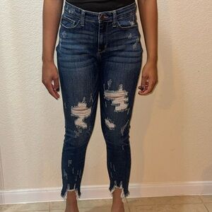 Distressed Judy Blue Jeans